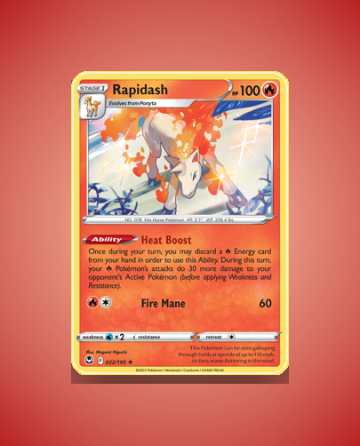 Rapidash (Silver Tempest) #22