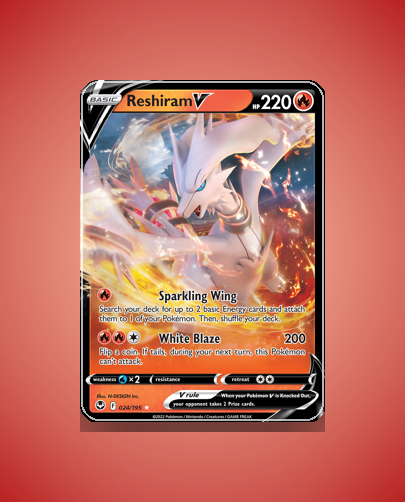 Collector’s Guide: Reshiram V (Silver Tempest #24)