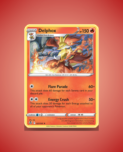 Collector’s Guide: Delphox (Silver Tempest #27)