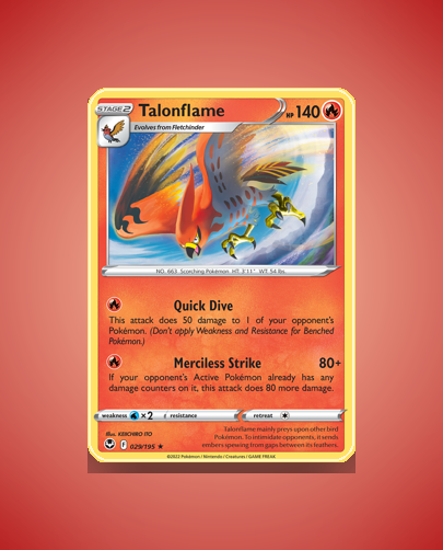 Collector’s Guide: Talonflame (Silver Tempest #29)