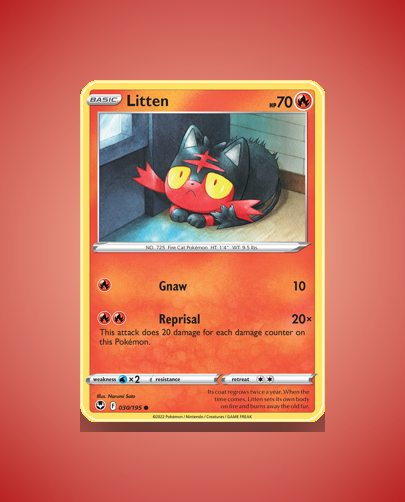 Collector’s Guide: Litten (Silver Tempest #30)
