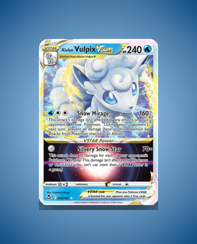 Collector’s Guide: Alolan Vulpix VSTAR (Silver Tempest #34)