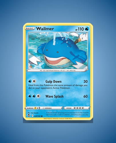 Wailmer (Silver Tempest) #37