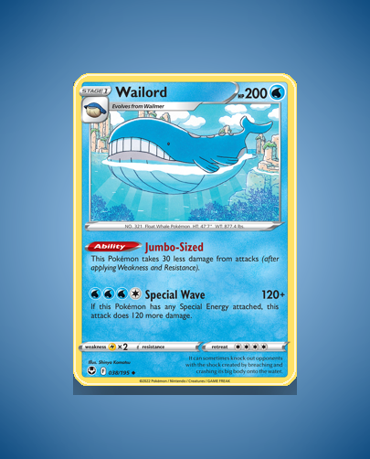 Wailord (Silver Tempest) #38