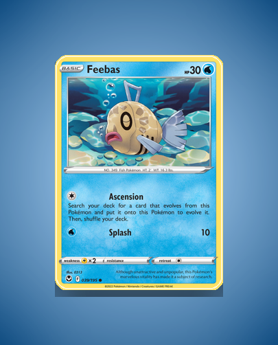Collector’s Guide: Feebas (Silver Tempest #39)