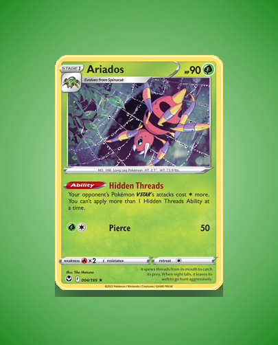 Collector’s Guide: Ariados (Silver Tempest #4)