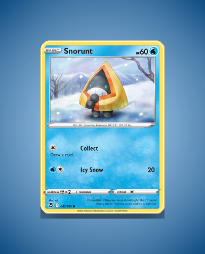 Collector’s Guide: Snorunt (Silver Tempest #41)