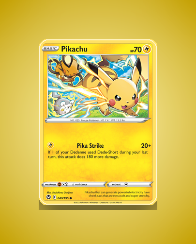 Collector’s Guide: Pikachu (Silver Tempest #49)