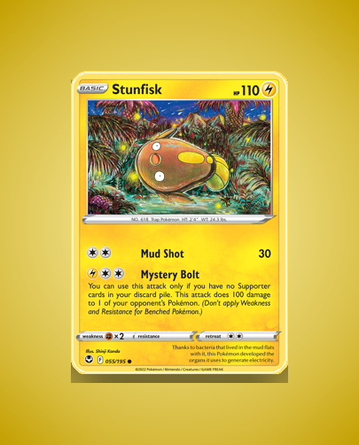 Stunfisk (Silver Tempest) #55