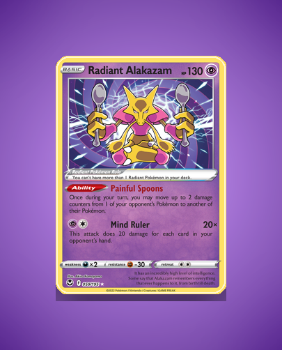 Radiant Alakazam (Silver Tempest) #59