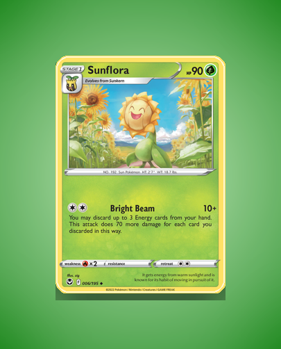 Sunflora (Silver Tempest) #6