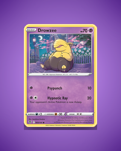Drowzee (Silver Tempest) #60