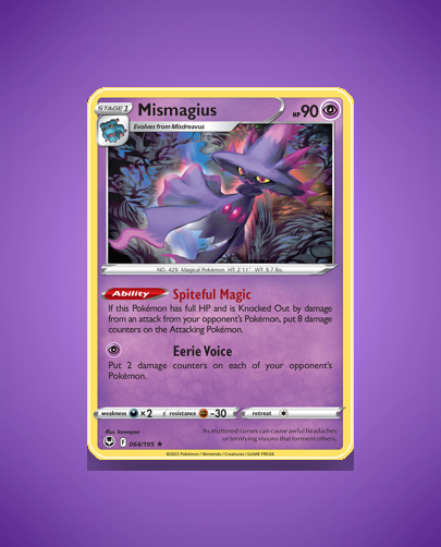 Collector’s Guide: Mismagius (Silver Tempest #64)