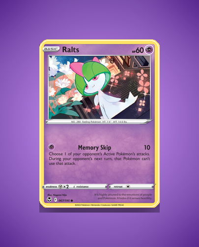 Ralts (Silver Tempest) #67