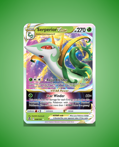 Collector’s Guide: Serperior VSTAR (Silver Tempest #8)