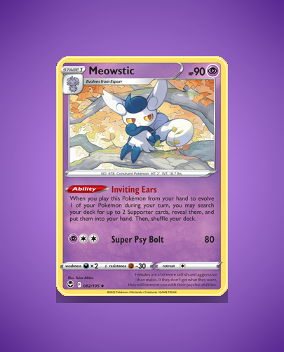 Meowstic (Silver Tempest) #82