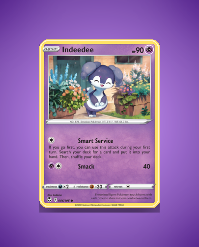 Indeedee (Silver Tempest) #86