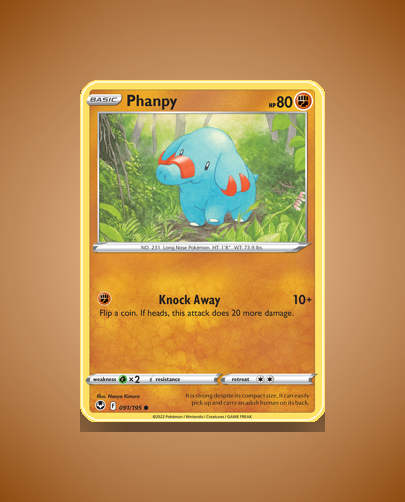 Phanpy (Silver Tempest) #91