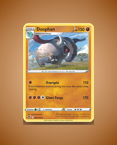 Collector’s Guide: Donphan (Silver Tempest #92)