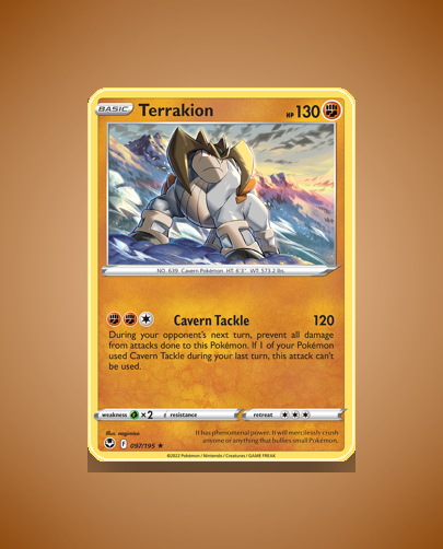 Collector’s Guide: Terrakion (Silver Tempest #97)
