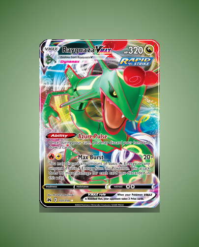 Collector’s Guide: Rayquaza VMAX (Crown Zenith #101)