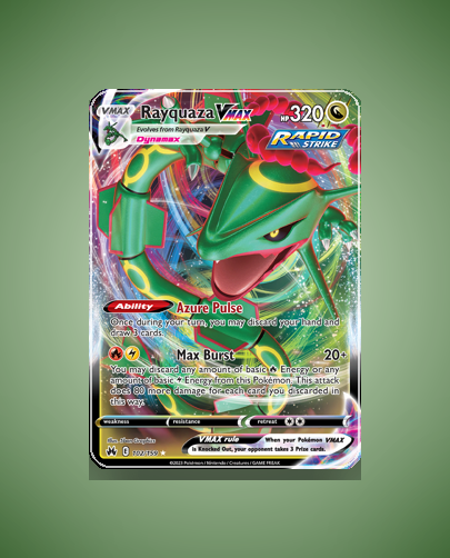 Collector’s Guide: Rayquaza VMAX (Crown Zenith #102)
