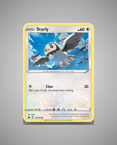 Starly (Crown Zenith) #110