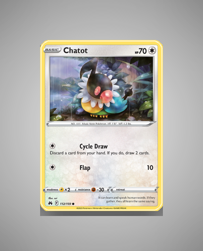 Collector’s Guide: Chatot (Crown Zenith #112)