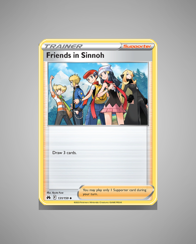 Friends in Sinnoh (Crown Zenith) #131