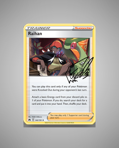 Collector’s Guide: Raihan (Crown Zenith #140)