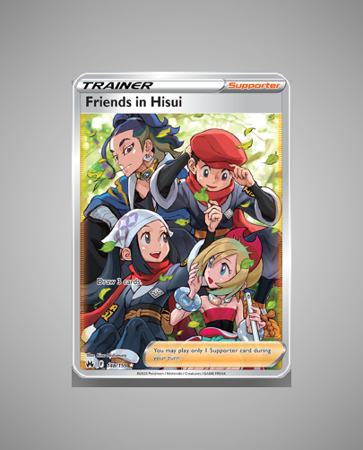 Collector’s Guide: Friends in Hisui (Crown Zenith #148)