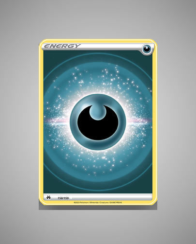 Darkness Energy (Crown Zenith) #158