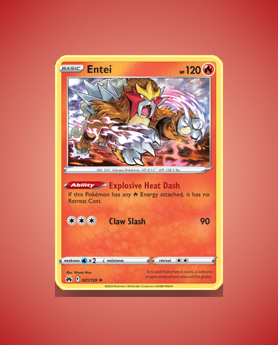 Collector’s Guide: Entei (Crown Zenith #21)