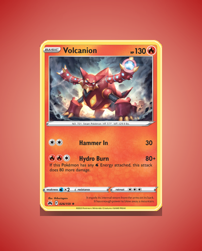 Collector’s Guide: Volcanion (Crown Zenith #26)