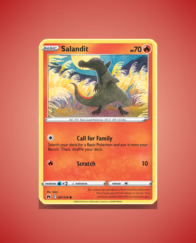 Salandit (Crown Zenith) #27