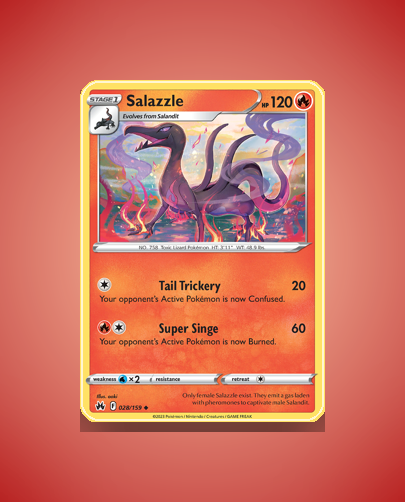 Collector’s Guide: Salazzle (Crown Zenith #28)