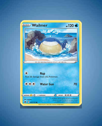 Collector’s Guide: Wailmer (Crown Zenith #31)