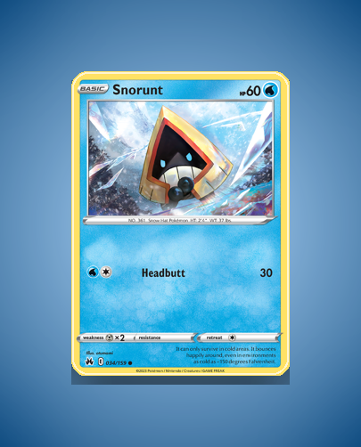 Snorunt (Crown Zenith) #34