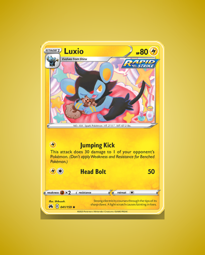 Collector’s Guide: Luxio (Crown Zenith #41)