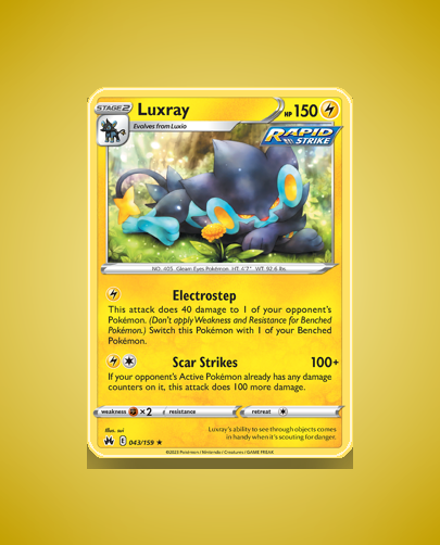 Collector’s Guide: Luxray (Crown Zenith #43)