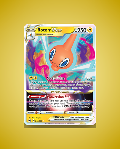 Collector’s Guide: Rotom VSTAR (Crown Zenith #46)