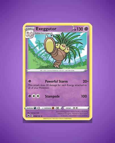 Collector’s Guide: Exeggutor (Crown Zenith #58)
