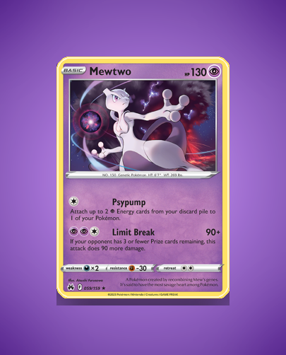 Mewtwo (Crown Zenith) #59
