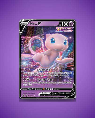 Collector’s Guide: Mew V (Crown Zenith #60)