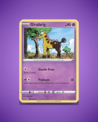 Girafarig (Crown Zenith) #61