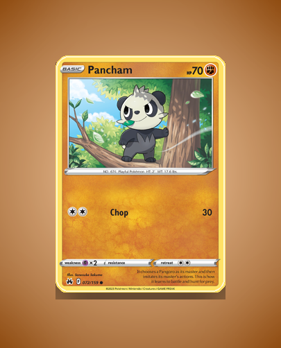 Pancham (Crown Zenith) #72