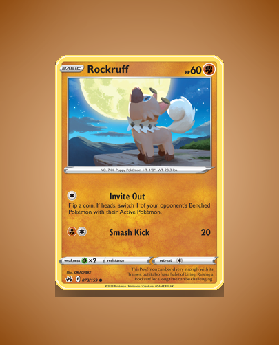 Rockruff (Crown Zenith) #73