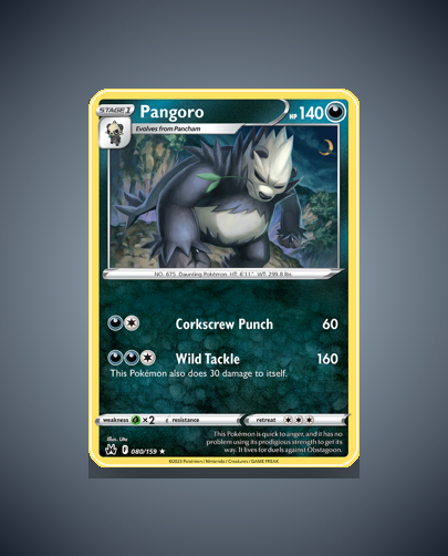Collector’s Guide: Pangoro (Crown Zenith #80)