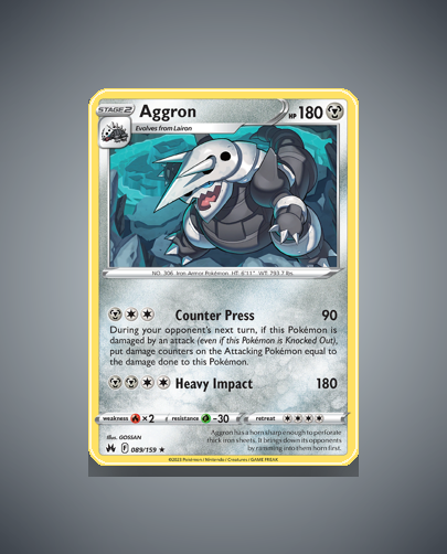 Aggron (Crown Zenith) #89