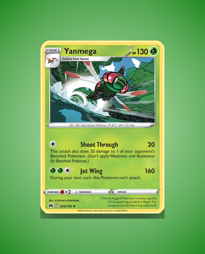 Collector’s Guide: Yanmega (Crown Zenith #9)